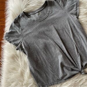 Madewell Gray Short Sleeve Tee